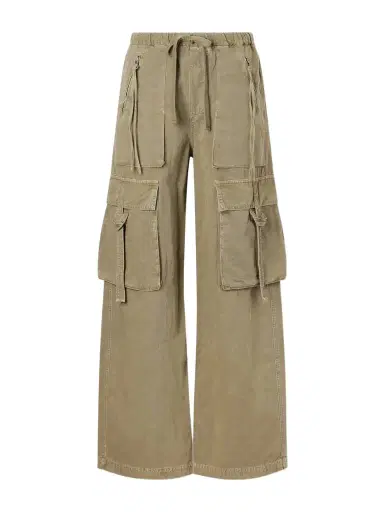 Citizens of Humanity Andira Cotton And Linen Wide-leg Cargo Pants | Thumbnail 1 Citizens of Humanity Andira Cotton And Linen Wide-leg Cargo Pants | Thumbnail 1