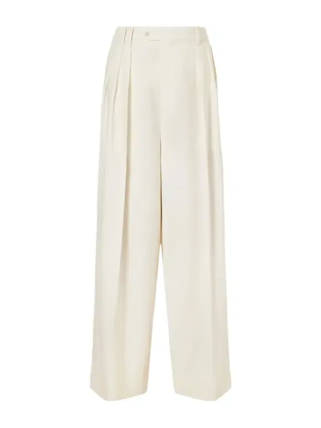 Alexandra Pleated Grain De Poudre Wool Wide-leg Pants Alexandra Pleated Grain De Poudre Wool Wide-leg Pants