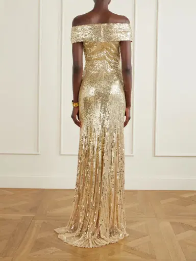 Jenny Packham Trixie Embellished Gown | Thumbnail 3 Jenny Packham Trixie Embellished Gown | Thumbnail 3