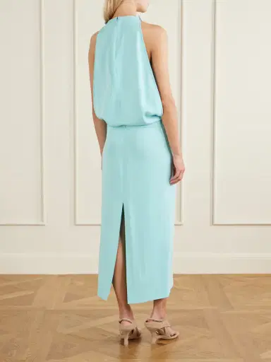 Courrèges Cut-out Belted Jersey Dress | Thumbnail 3 Courrèges Cut-out Belted Jersey Dress | Thumbnail 3