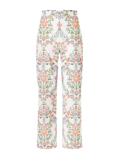 Borgo de Nor Joshua Broderie Anglaise Cropped Cotton Straight-leg Pants | Thumbnail 1 Borgo de Nor Joshua Broderie Anglaise Cropped Cotton Straight-leg Pants | Thumbnail 1