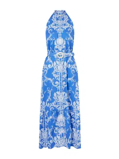 Borgo de Nor Biba Floral-printed Cotton Maxi Dress | Thumbnail 1 Borgo de Nor Biba Floral-printed Cotton Maxi Dress | Thumbnail 1