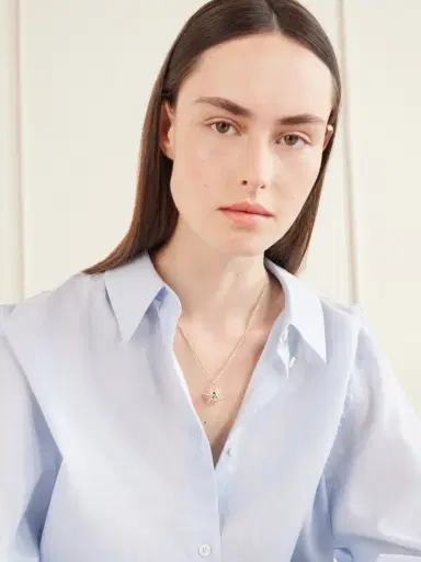 Marlo Laz El Sol Small 14-karat Gold Diamond Necklace | Thumbnail 2 Marlo Laz El Sol Small 14-karat Gold Diamond Necklace | Thumbnail 2