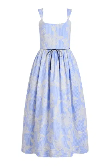 Markarian Apple Embroidered Stripe Dress | Thumbnail 1 Markarian Apple Embroidered Stripe Dress | Thumbnail 1
