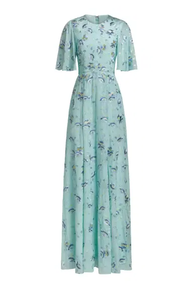 Markarian Charlotte Pansy Flutter Sleeve Gown | Thumbnail 1 Markarian Charlotte Pansy Flutter Sleeve Gown | Thumbnail 1