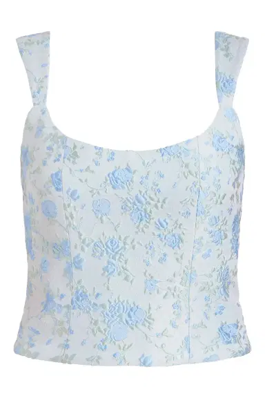Markarian Maisie Cornflower and Mint Brocade Top | Thumbnail 1 Markarian Maisie Cornflower and Mint Brocade Top | Thumbnail 1