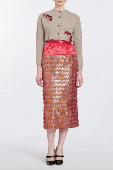 Markarian Theodora Pomegranate Knit Cardigan | Thumbnail 2 Markarian Theodora Pomegranate Knit Cardigan | Thumbnail 2