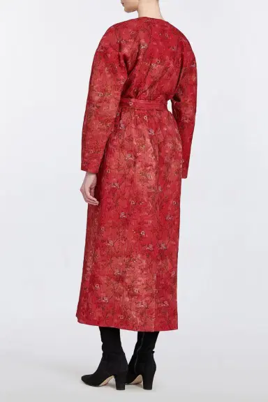 Markarian Tilda Brocade Rounded Sleeve Coat | Thumbnail 4 Markarian Tilda Brocade Rounded Sleeve Coat | Thumbnail 4