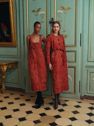 Markarian Tilda Brocade Rounded Sleeve Coat | Thumbnail 6 Markarian Tilda Brocade Rounded Sleeve Coat | Thumbnail 6