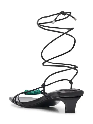 rag & bone Women's Liv Leather Ankle-Wrap Sandals | Thumbnail 3 rag & bone Women's Liv Leather Ankle-Wrap Sandals | Thumbnail 3