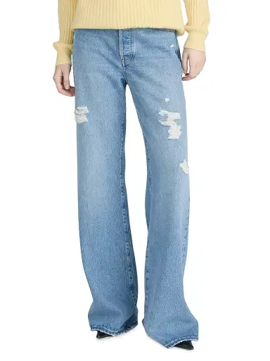 Frame Women's The Loose Wide-Leg Jeans - Sundrop | Thumbnail 4 Frame Women's The Loose Wide-Leg Jeans - Sundrop | Thumbnail 4