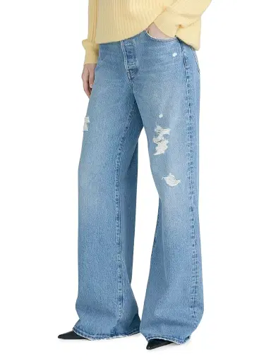 Frame Women's The Loose Wide-Leg Jeans - Sundrop | Thumbnail 5 Frame Women's The Loose Wide-Leg Jeans - Sundrop | Thumbnail 5