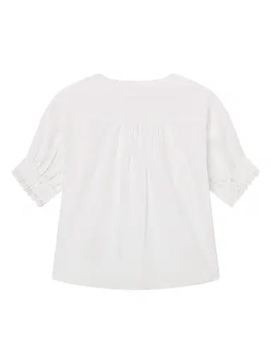 Frame Women's The Keepsake Cotton Top - White | Thumbnail 2 Frame Women's The Keepsake Cotton Top - White | Thumbnail 2