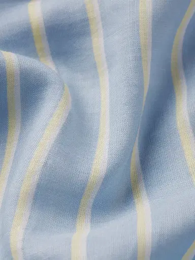 FRAME Women's The Linen Boardwalk Shirt - Chambray Blue Multi | Thumbnail 4 FRAME Women's The Linen Boardwalk Shirt - Chambray Blue Multi | Thumbnail 4