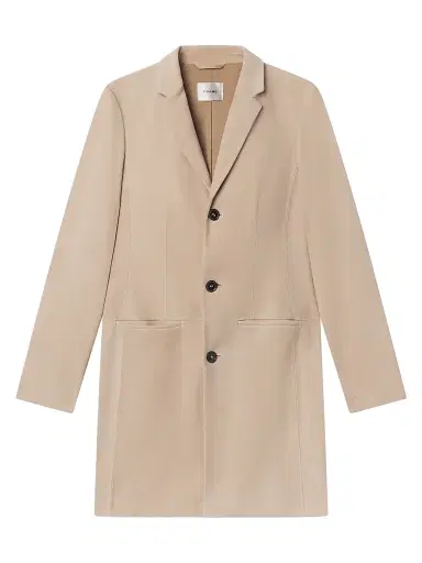Frame Women's The Sleek Suede Jacket - Sand | Thumbnail 1 Frame Women's The Sleek Suede Jacket - Sand | Thumbnail 1