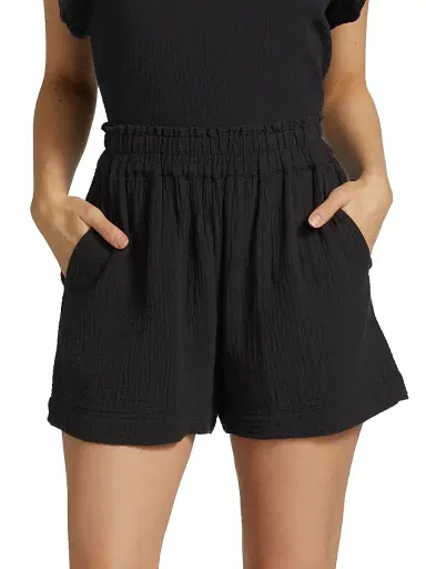 RAILS Women's Leighton Shorts - Black - Size Large | Thumbnail 3 RAILS Women's Leighton Shorts - Black - Size Large | Thumbnail 3