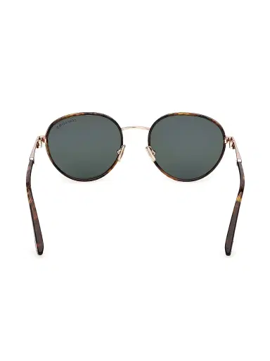 Tom Ford Women's Jet 51MM Round Sunglasses - Brown Green | Thumbnail 5 Tom Ford Women's Jet 51MM Round Sunglasses - Brown Green | Thumbnail 5