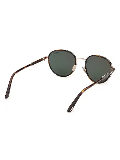 Tom Ford Women's Jet 51MM Round Sunglasses - Brown Green | Thumbnail 6 Tom Ford Women's Jet 51MM Round Sunglasses - Brown Green | Thumbnail 6