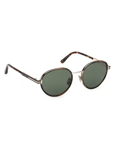 Tom Ford Women's Jet 51MM Round Sunglasses - Brown Green | Thumbnail 8 Tom Ford Women's Jet 51MM Round Sunglasses - Brown Green | Thumbnail 8