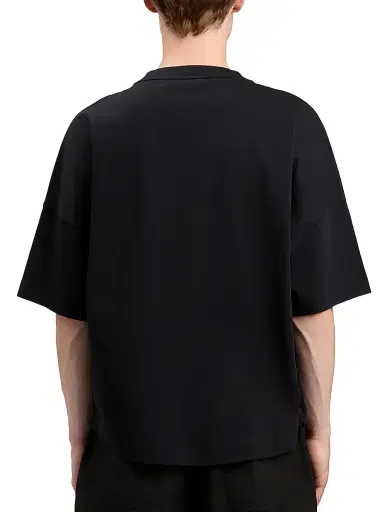Palm Angels Men's Bear Over Cotton Crewneck T-Shirt - Black Brown | Thumbnail 5 Palm Angels Men's Bear Over Cotton Crewneck T-Shirt - Black Brown | Thumbnail 5