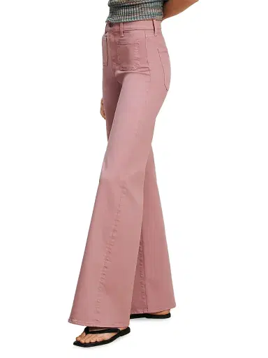 Veronica Beard Women's Joplin High-Rise Flare Wide-Leg Jeans - Orchid Haze - Size 32 | Thumbnail 5 Veronica Beard Women's Joplin High-Rise Flare Wide-Leg Jeans - Orchid Haze - Size 32 | Thumbnail 5