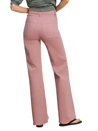 Veronica Beard Women's Joplin High-Rise Flare Wide-Leg Jeans - Orchid Haze - Size 32 | Thumbnail 6 Veronica Beard Women's Joplin High-Rise Flare Wide-Leg Jeans - Orchid Haze - Size 32 | Thumbnail 6