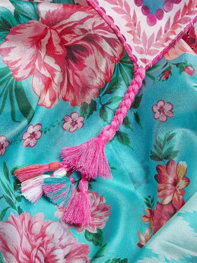 Johnny Was Women's Renata Silk Scarf - Renata Scarf | Thumbnail 4 Johnny Was Women's Renata Silk Scarf - Renata Scarf | Thumbnail 4