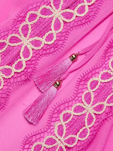 Ramy Brook Women's Riley Embroidered Maxi Dress - Radiant Pink | Thumbnail 6 Ramy Brook Women's Riley Embroidered Maxi Dress - Radiant Pink | Thumbnail 6