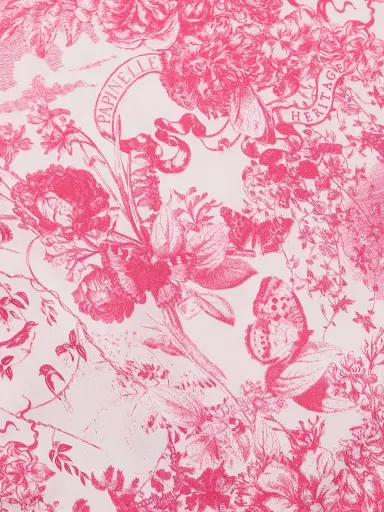 Papinelle Women's Toile De Jouy Cotton Sateen Robe | Thumbnail 7 Papinelle Women's Toile De Jouy Cotton Sateen Robe | Thumbnail 7
