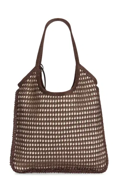 Miu Miu Rete Crochet Tote Bag | Thumbnail 3 Miu Miu Rete Crochet Tote Bag | Thumbnail 3