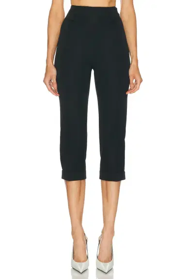 VERSACE Wool Capri Pant | Thumbnail 1 VERSACE Wool Capri Pant | Thumbnail 1