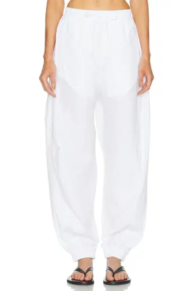 RÓHE Volume Crushed Cotton Trouser | Thumbnail 1 RÓHE Volume Crushed Cotton Trouser | Thumbnail 1