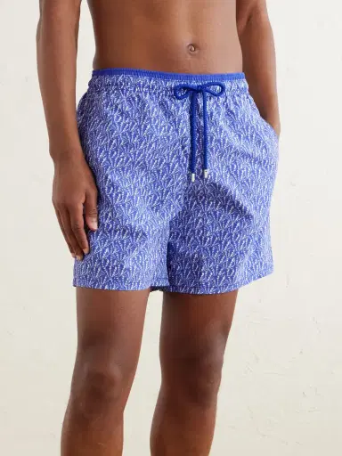 Vilebrequin Moka Straight-Leg Mid-Length Printed ECONYL® Swim Shorts - Men | Thumbnail 2 Vilebrequin Moka Straight-Leg Mid-Length Printed ECONYL® Swim Shorts - Men | Thumbnail 2