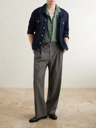 Corridor Convertible-Collar Cotton-Hopsack Shirt - Men | Thumbnail 2 Corridor Convertible-Collar Cotton-Hopsack Shirt - Men | Thumbnail 2