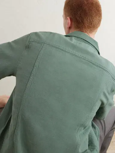 Corridor Convertible-Collar Cotton-Hopsack Shirt - Men | Thumbnail 6 Corridor Convertible-Collar Cotton-Hopsack Shirt - Men | Thumbnail 6