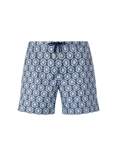 Orlebar Brown Bulldog Passetto Straight-Leg Mid-Length Printed Swim Shorts - Men | Thumbnail 1 Orlebar Brown Bulldog Passetto Straight-Leg Mid-Length Printed Swim Shorts - Men | Thumbnail 1