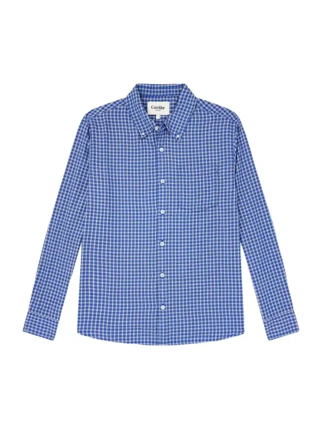 Bruce Button-Down Collar Checked Cotton-Blend Poplin Shirt - Men Bruce Button-Down Collar Checked Cotton-Blend Poplin Shirt - Men