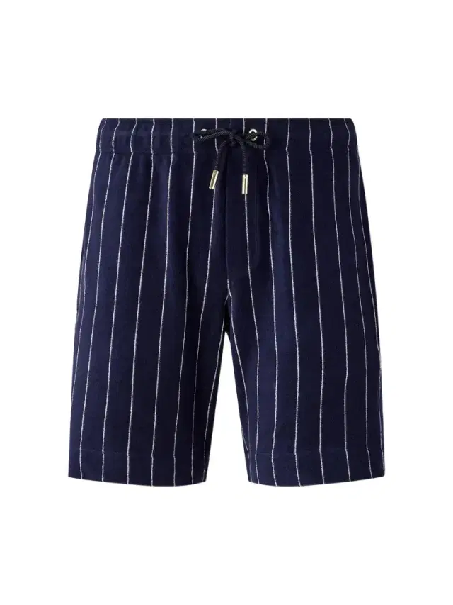 Trevone Striped Cotton-Terry Shorts - Men Trevone Striped Cotton-Terry Shorts - Men