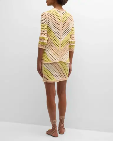 ATM Anthony Thomas Melillo Mercerized Cotton Cord Mini Skirt | Thumbnail 4 ATM Anthony Thomas Melillo Mercerized Cotton Cord Mini Skirt | Thumbnail 4