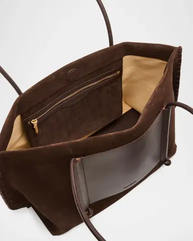 Cult Gaia Rylie Blanket-Stitch Suede Tote Bag | Thumbnail 3 Cult Gaia Rylie Blanket-Stitch Suede Tote Bag | Thumbnail 3