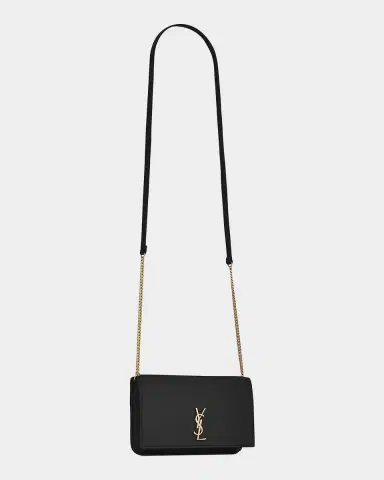 Saint Laurent YSL Smooth Leather Crossbody Cell Phone Holder | Thumbnail 6 Saint Laurent YSL Smooth Leather Crossbody Cell Phone Holder | Thumbnail 6