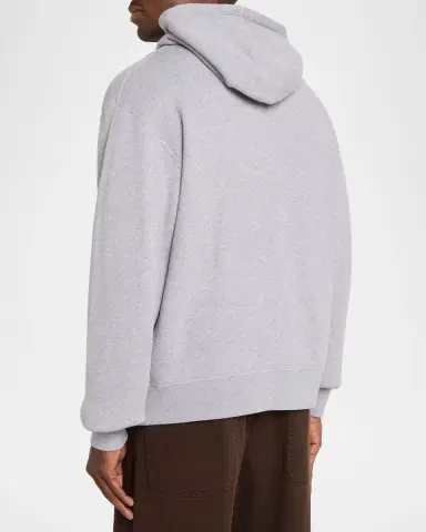 JW Anderson en's Cotton Relaxed-Fit Full-Zip Hoodie | Thumbnail 3 JW Anderson en's Cotton Relaxed-Fit Full-Zip Hoodie | Thumbnail 3