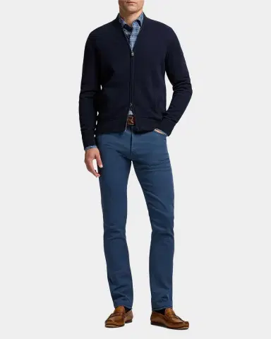 Ralph Lauren Purple Label Men's Cashmere Full-Zip Sweater | Thumbnail 2 Ralph Lauren Purple Label Men's Cashmere Full-Zip Sweater | Thumbnail 2