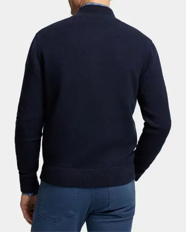 Ralph Lauren Purple Label Men's Cashmere Full-Zip Sweater | Thumbnail 3 Ralph Lauren Purple Label Men's Cashmere Full-Zip Sweater | Thumbnail 3