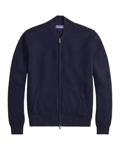 Ralph Lauren Purple Label Men's Cashmere Full-Zip Sweater | Thumbnail 1 Ralph Lauren Purple Label Men's Cashmere Full-Zip Sweater | Thumbnail 1