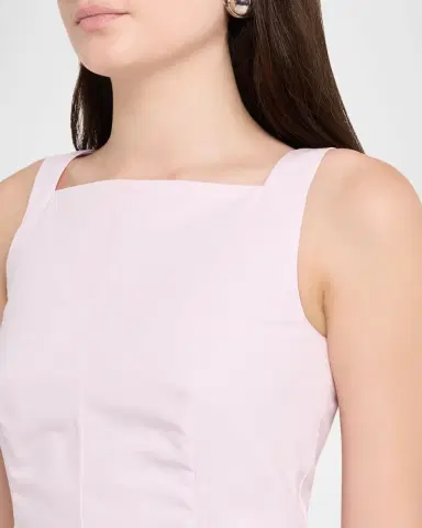 Adam Lippes Soleil Sleeveless Cotton Peplum Top | Thumbnail 5 Adam Lippes Soleil Sleeveless Cotton Peplum Top | Thumbnail 5
