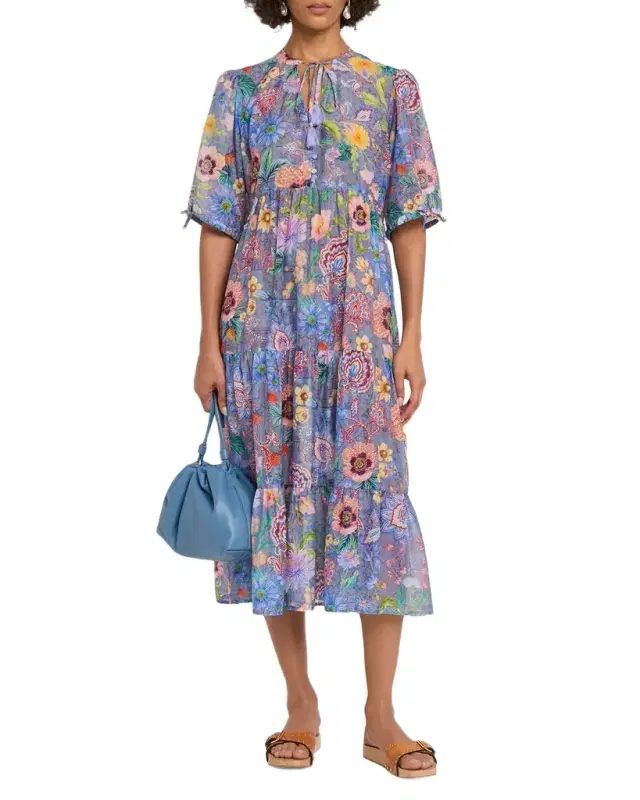 Lilliana Tiered Midi Dress Lilliana Tiered Midi Dress