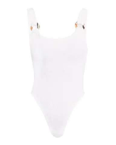 Burberry x Hunza G Domino Check Ring One-Piece Swimsuit | Thumbnail 1 Burberry x Hunza G Domino Check Ring One-Piece Swimsuit | Thumbnail 1