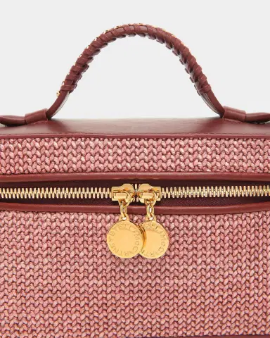 Stella McCartney Falabella Raffia Vanity Case | Thumbnail 5 Stella McCartney Falabella Raffia Vanity Case | Thumbnail 5