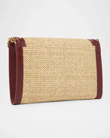 Stella McCartney High Summer Falabella Raffia Wallet Crossbody Bag | Thumbnail 2 Stella McCartney High Summer Falabella Raffia Wallet Crossbody Bag | Thumbnail 2